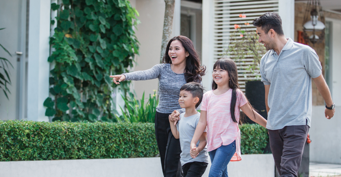 Family Walking